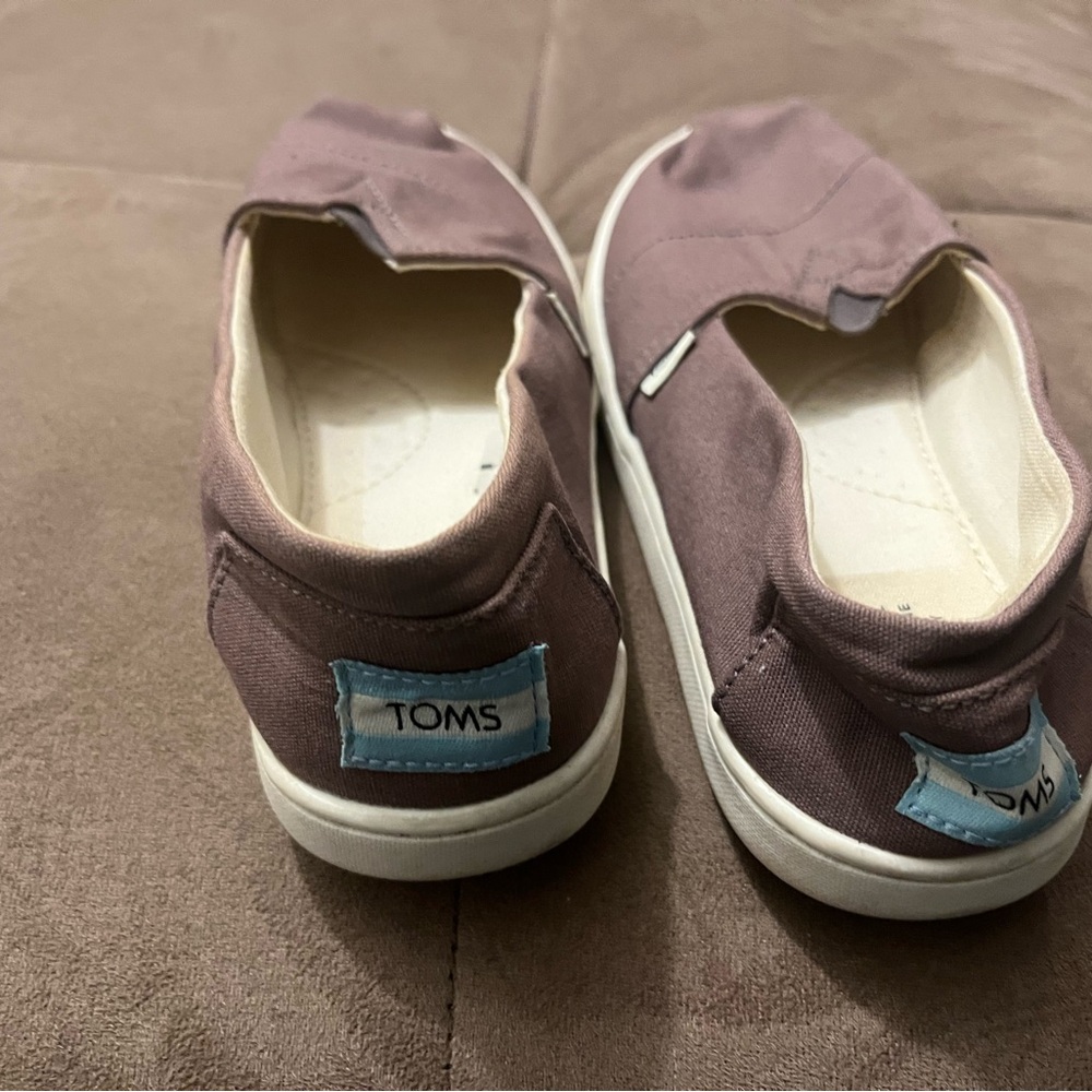 TOMS Mauve Slip-On Shoes